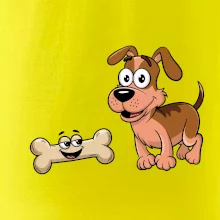 Parové tričko - Pes a kosť