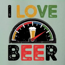 I love beer - palivoměr