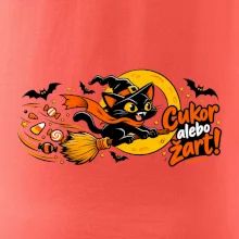 Cukor alebo žart - čierna mačka na metle