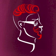 Borec s upraveným fúzom