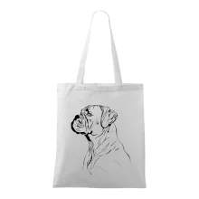 Boxer čierna kresba