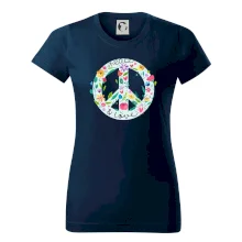 Peace and love symbol