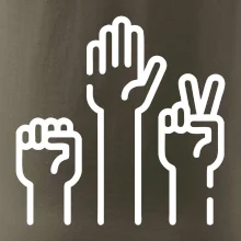 Kameň nožnice papier ikony