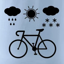 Cyklista za každého počasia