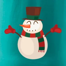 Vianočný snehuliak