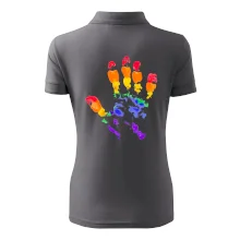 LGBT hand print