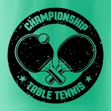 Championship Table tennis - kulatý