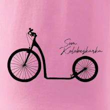 Som kolobežkárka veľké a malé koleso