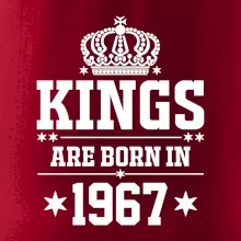 Kings are born in 1967