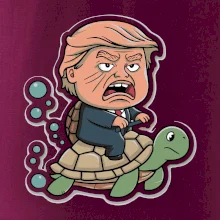 Trump a korytnačka