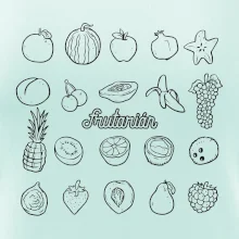 Frutarián ovocie vo štvorci