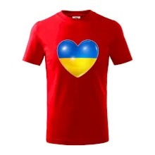 Ukrajina srdce vlajka Ukrajina srdce vlajka