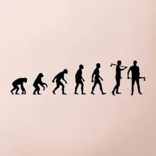 Evolúcia drevorubač - sekera