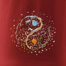 Yin & Yang strom - zima, leto