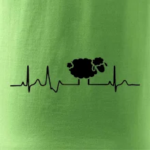 EKG čierna ovečka