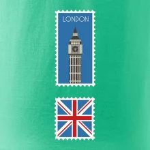 Londýn známka farebná