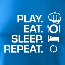 MMA eat sleep repeat