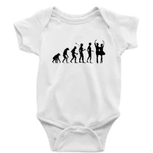 Evolúcia tanec - pár