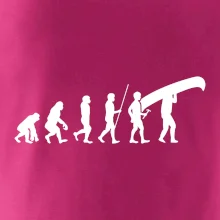 Evoluce kanoe nad hlavou