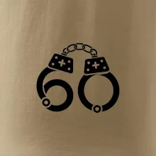 Narodeninové tričko pre policajta - putá 60 Narodeninové tričko pre policajta - putá 60