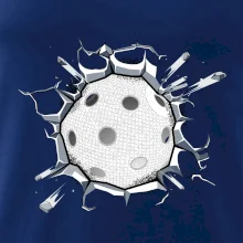 Florbal lopta v triku