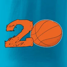Basketball okrúhle narodeniny 20