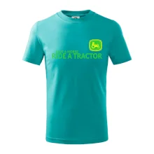 Save horse, ride tractor