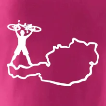 Cyklista - Mapa Rakúska