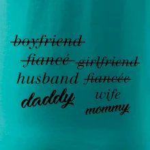 Partnerské tričko nastávajúci rodičia