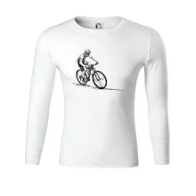 MTB kreslený cyklista MTB kreslený cyklista