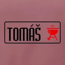 Tričko na grilovanie s vlastným menom