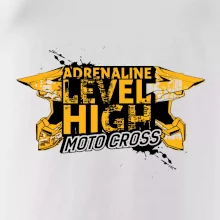 Motocross adrenaline level high Motocross adrenaline level high