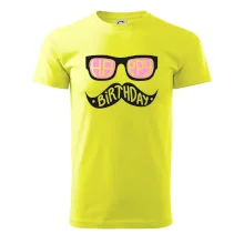 Mustache narozeniny - okuliare