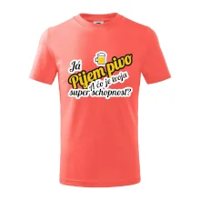 Pijem pivo - tvoja super schopnosť - šikmý