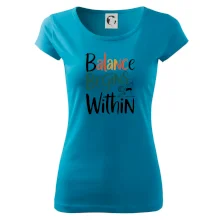 Balance begins within