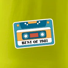 Narodeniny kazeta Best of 1981