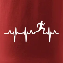 EKG bežec - muž