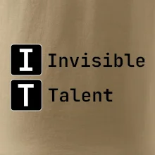 IT Nápis Invisible Talent