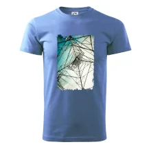 Farebné nebo - stožiare vysokého napätia