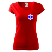 Rescue - Hviezda na prsníku + nápis na chrbte Rescue - Hviezda na prsníku + nápis na chrbte