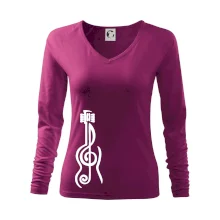 Husľový kľúč gitara Husľový kľúč gitara