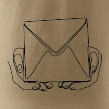 Obálka pôšták jedným ťahom Obálka pôšták jedným ťahom