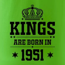 Kings are born in 1951