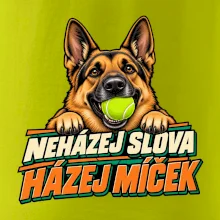 Neházej slova házej míček - vlčák