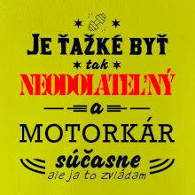 Neodolateľný motorkár