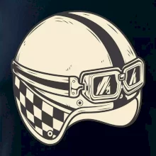 Moto helma - žaluď