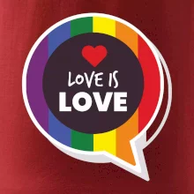 Love is love bublina