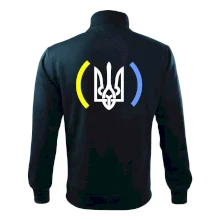 Ukrajina trojzubec s farbami Ukrajina trojzubec s farbami