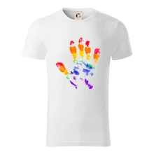 LGBT hand print
