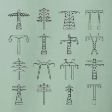 Typy stožiarov vysokého napätia Typy stožiarov vysokého napätia